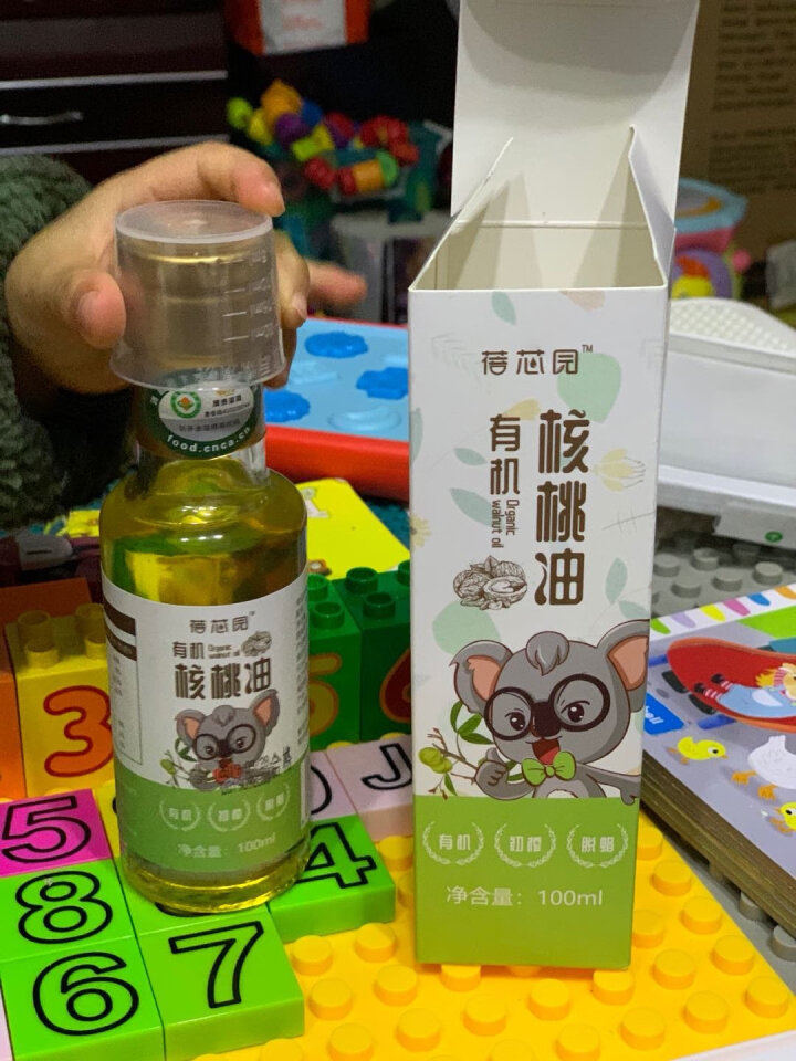 蓓芯园 有机核桃油 物理冷榨 适用于婴幼儿DHA食用油100ml怎么样，好用吗，口碑，心得，评价，试用报告,第4张