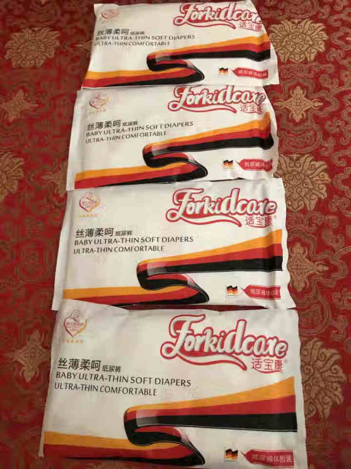 适宝康·Forkidcare 丝薄柔呵纸尿裤试用装L码*4片 适合9,第2张