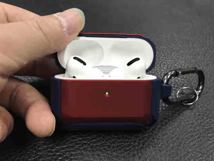 白布斯适用airpods3代无线蓝牙耳机铠甲保护套防摔防水防刮 紫红色怎么样，好用吗，口碑，心得，评价，试用报告,第4张