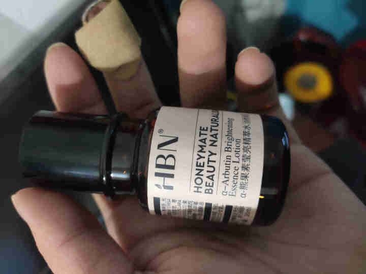 HBN熊果苷精粹水30ml 发光水旅行装提亮肤色补水保湿 熬夜救星怎么样，好用吗，口碑，心得，评价，试用报告,第3张