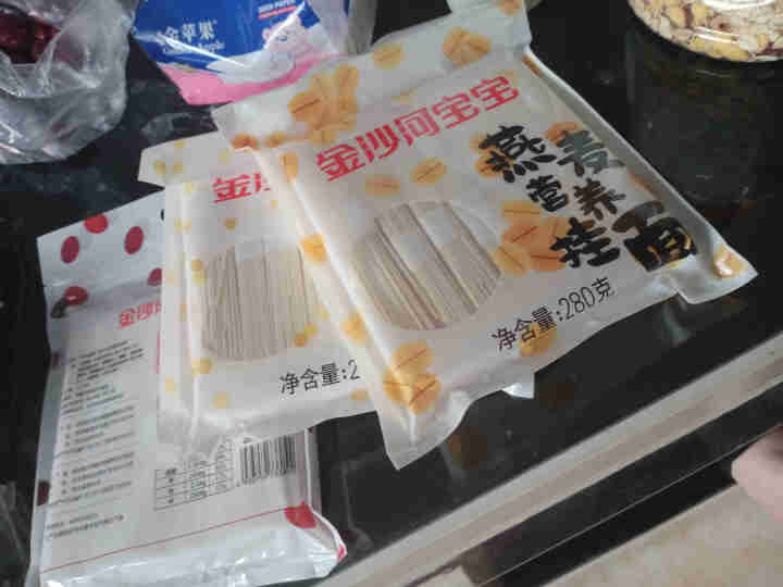 金沙河杂粮挂面 无盐面条 赤小豆藜麦燕麦挂面280g*3怎么样，好用吗，口碑，心得，评价，试用报告,第4张