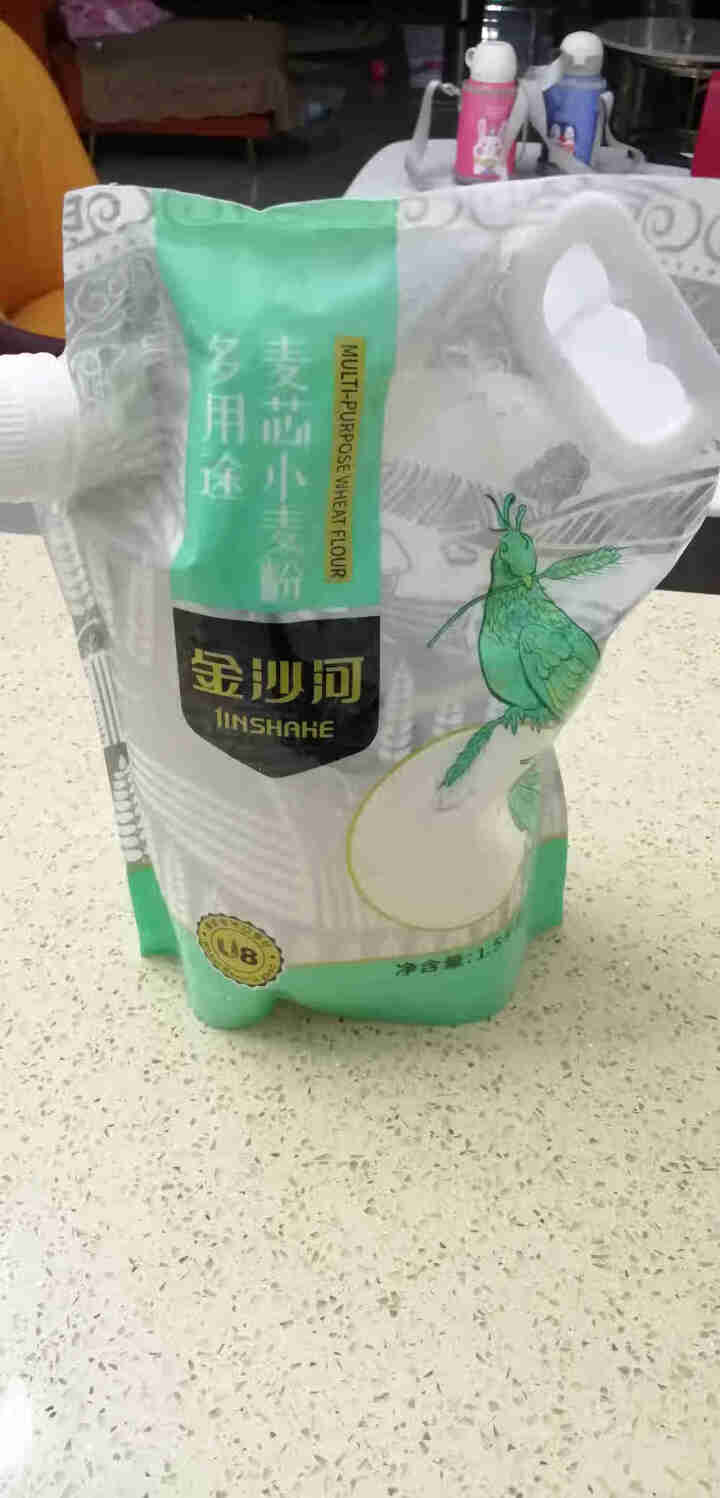 金沙河多用途麦芯粉 白面粉 馒头饺子包子月饼面粉1.5kg怎么样，好用吗，口碑，心得，评价，试用报告,第2张