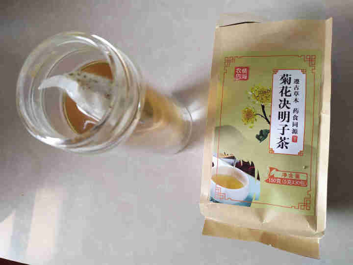 菊花决明子茶 枸杞牛蒡根金银花桂花茶甘草组合花草茶养生茶袋泡茶 菊花决明子茶1袋 菊花决明子茶1袋怎么样，好用吗，口碑，心得，评价，试用报告,第5张