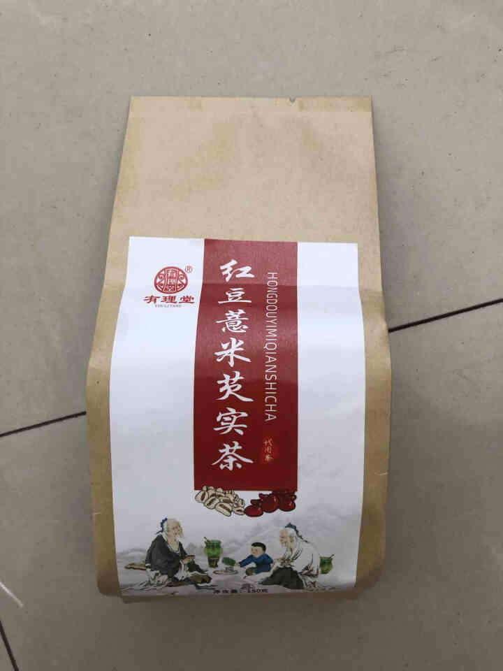 有理堂红豆薏米茶薏仁大麦栀子红枣蒲公英苦荞荷叶茶山楂枸杞子养生组合花茶 红豆薏米茶怎么样，好用吗，口碑，心得，评价，试用报告,第2张