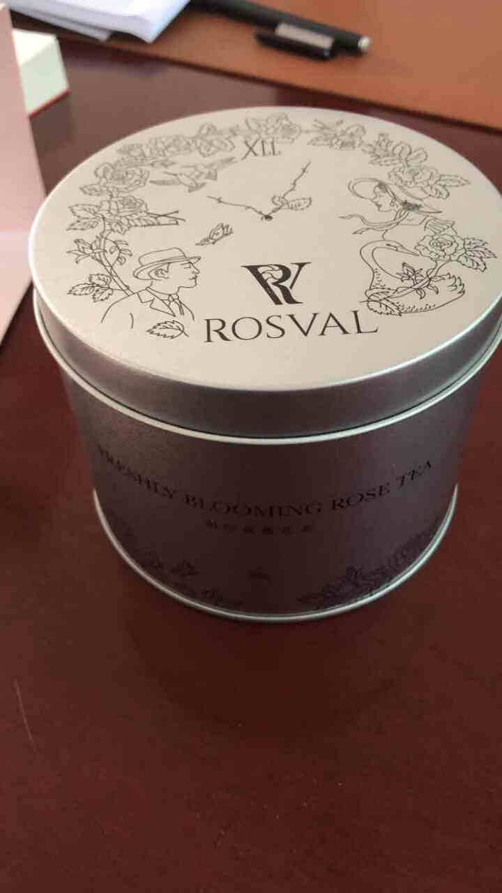 ROSVAL清花慢谷初绽玫瑰花茶茶叶花草茶平阴干玫瑰20克/罐 清花慢谷初绽平阴玫瑰怎么样，好用吗，口碑，心得，评价，试用报告,第3张