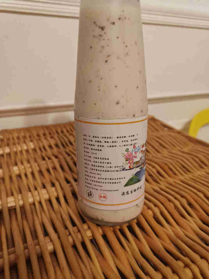 鹿安沙拉汁 凯撒口味208mL 调味品火锅蘸料肉类蔬菜海鲜沙拉量贩装 白色 208mL怎么样，好用吗，口碑，心得，评价，试用报告,第3张