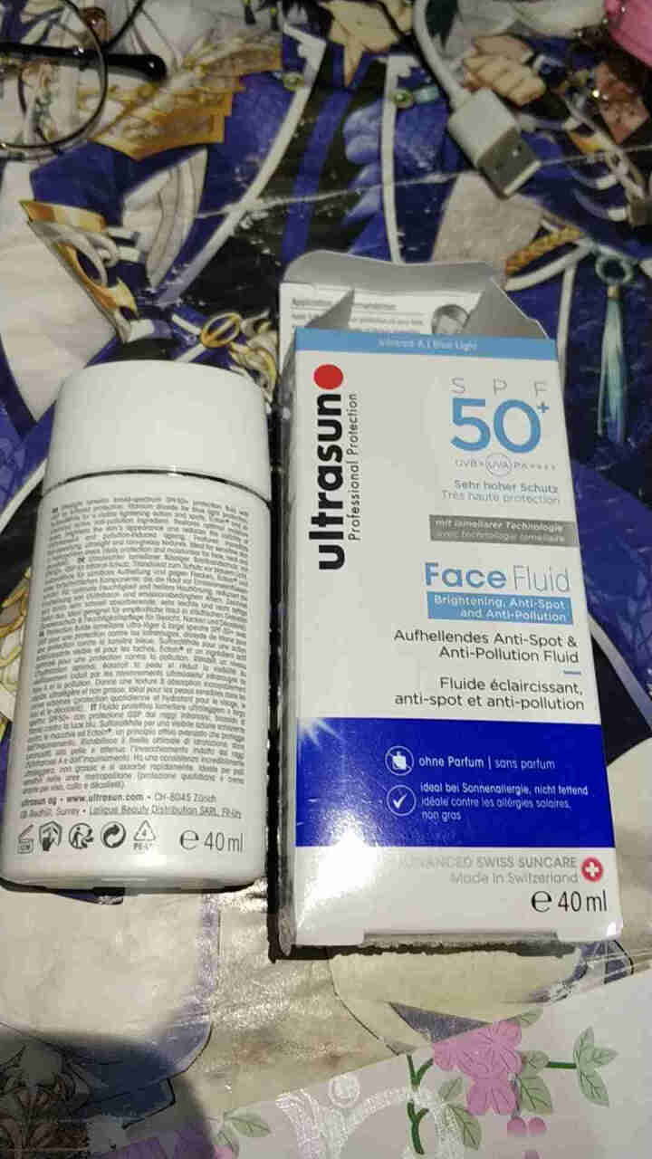 瑞士优佳（Ultrasun）隔离多效亮肤防晒乳SPF50+ PA++++ 40ml怎么样，好用吗，口碑，心得，评价，试用报告,第3张