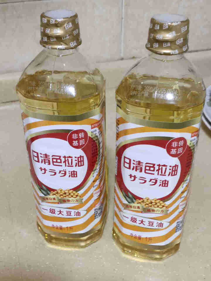 日清 日清 色拉油 一级大豆油1L*2 非转基因食用油 烘焙蛋糕油怎么样，好用吗，口碑，心得，评价，试用报告,第2张