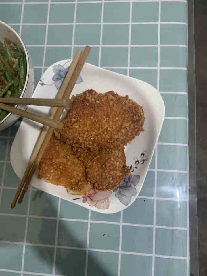 大成姐妹厨房 炸鸡排鸡排肉鸡肉饼鸡排半成品冷冻炸鸡汉堡饼早餐饼休闲小吃香雪鸡排鸡胸肉美食咔滋脆鸡排 咔滋脆鸡排500g怎么样，好用吗，口碑，心得，评价，试用报告,第2张