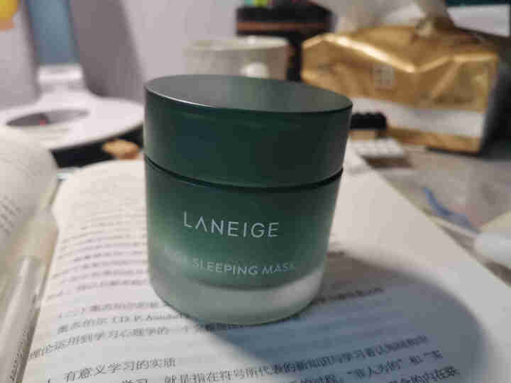 兰芝(LANEIGE)面膜 夜间修护睡眠面膜免洗 锁水保湿洁净修护水润柔软肌肤 护肤品 兰芝夜间舒缓修护睡眠面膜60ml怎么样，好用吗，口碑，心得，评价，试用报,第3张