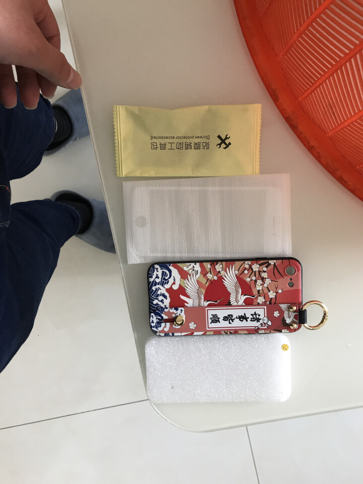 MEKS iPhone x中国风手机壳xr布纹xsMax腕带支架6苹果7/8plus全包防摔硅胶软壳 万事皆顺 iPhoneX怎么样，好用吗，口碑，心得，评价，,第4张