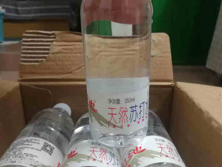 国池 天然苏打水 五大连池饮用弱碱性水小分子水矿泉水 无糖无气备孕 350ml*24瓶整箱装 24瓶装 1箱组怎么样，好用吗，口碑，心得，评价，试用报告,第3张