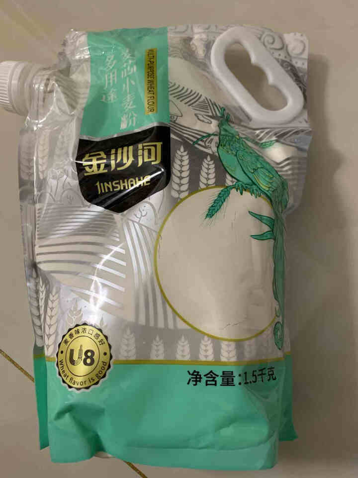 金沙河多用途麦芯粉 白面粉 馒头饺子包子月饼面粉1.5kg怎么样，好用吗，口碑，心得，评价，试用报告,第3张