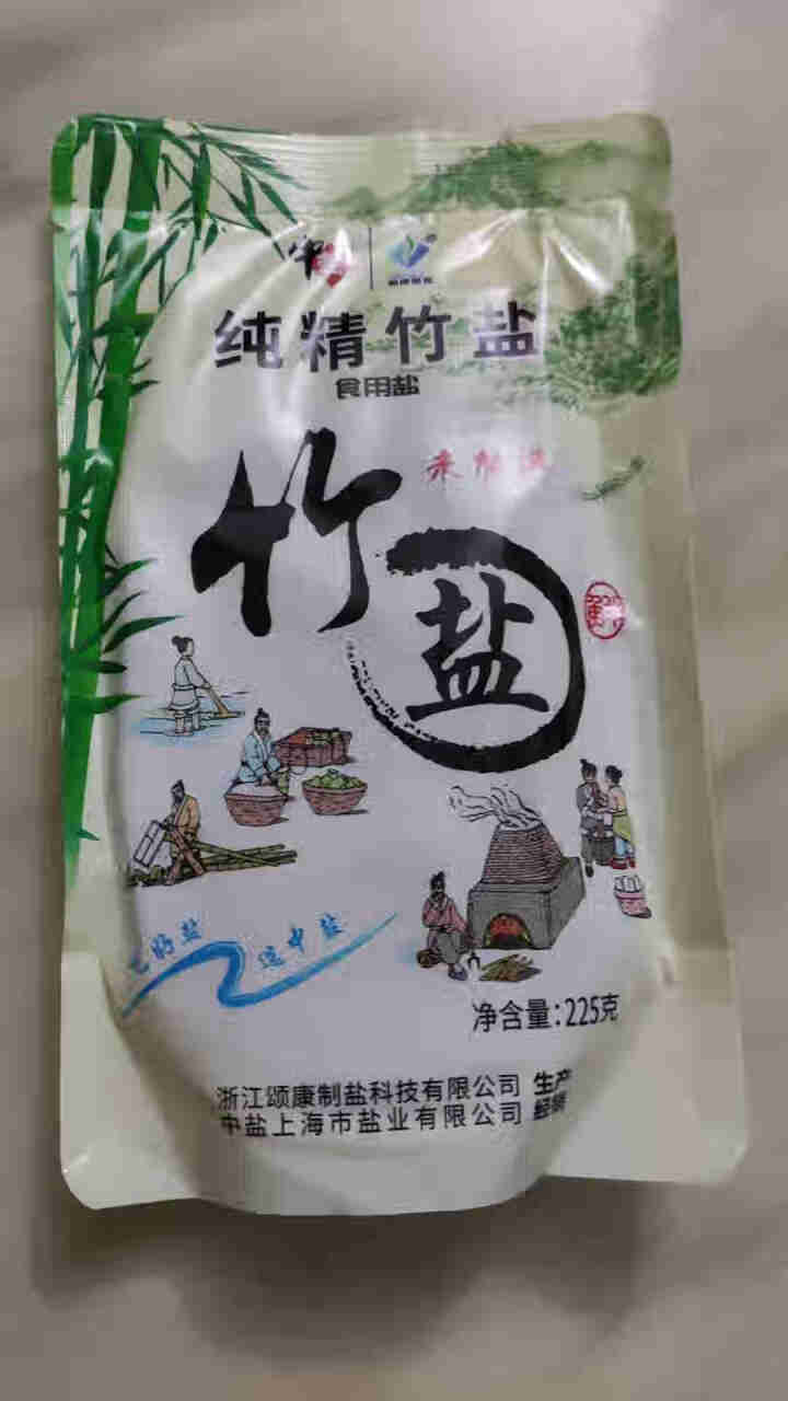 中盐无碘纯精竹盐12包调料海盐不加碘怎么样，好用吗，口碑，心得，评价，试用报告,第2张