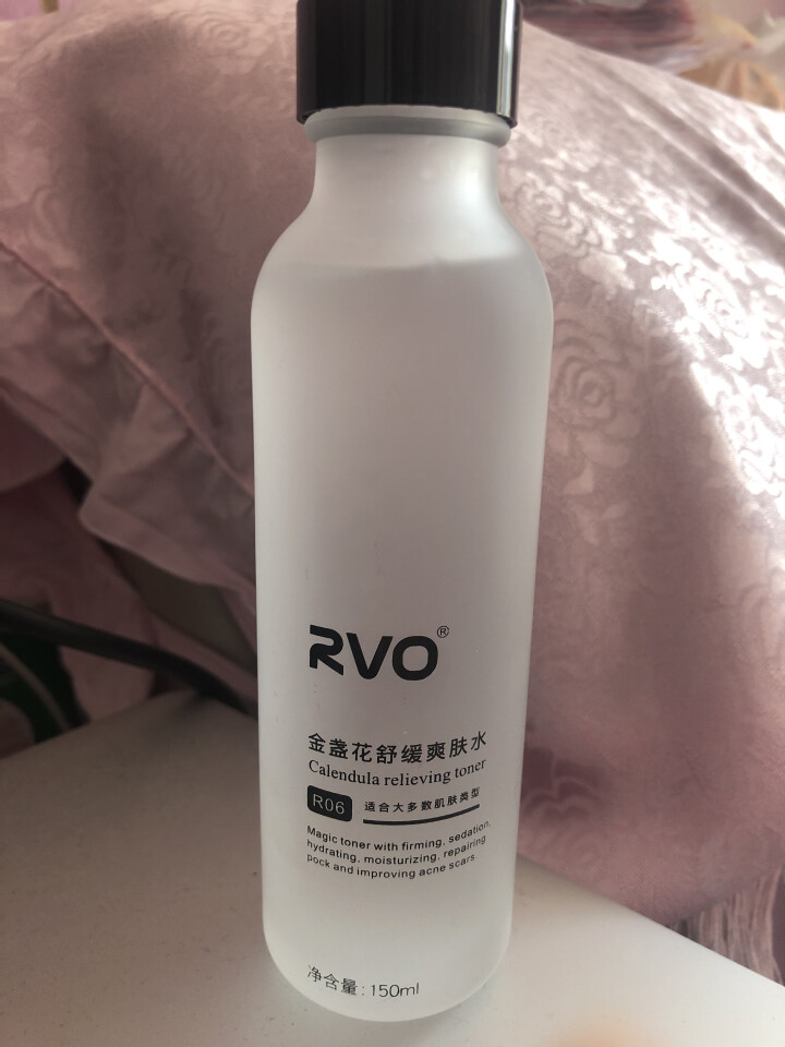 香港RVO金盏花爽肤水 舒缓肌肤清爽控油收缩毛孔补水保湿水护肤品 男女适用装 150ml 面霜怎么样，好用吗，口碑，心得，评价，试用报告,第4张