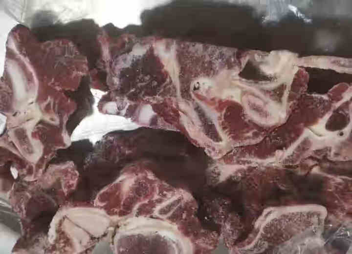 艾克拜尔 牛脖骨带肉 1kg/份 牛颈骨冷冻牛蝎子新鲜脊骨生鲜牛肉牛骨头火锅食材 牛脖骨1000g怎么样，好用吗，口碑，心得，评价，试用报告,第2张