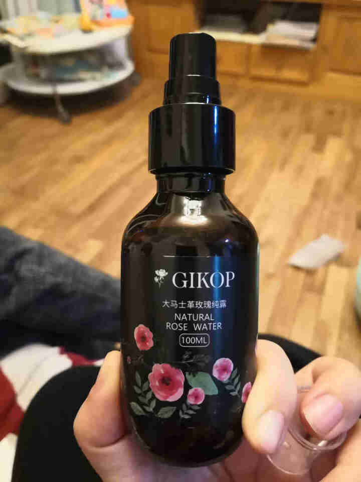 【女王专属】GIKOP保加利亚大马士革玫瑰保湿爽肤水纯露补水定妆喷雾 大马士革100ML怎么样，好用吗，口碑，心得，评价，试用报告,第3张