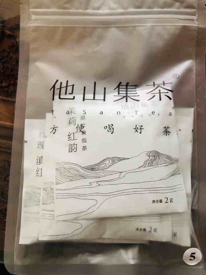 他山集茶 绿茶红茶普洱茶乌龙茶5种口味组合装原叶袋泡茶怎么样，好用吗，口碑，心得，评价，试用报告,第2张