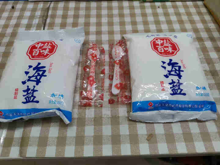 中盐百味精制海盐300g*2袋 加碘食用盐海水盐 颗粒细腻 调味料烘焙烹饪盐家用盐怎么样，好用吗，口碑，心得，评价，试用报告,第4张