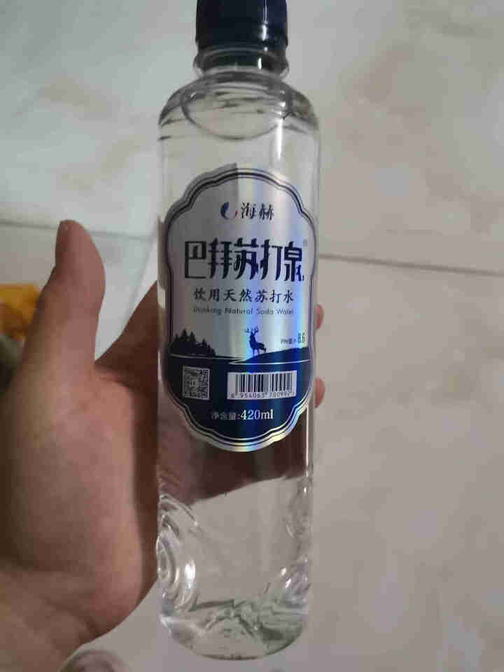 巴拜苏打泉天然 饮用弱碱性苏打水 无糖无气饮料420ml/瓶 两瓶怎么样，好用吗，口碑，心得，评价，试用报告,第3张