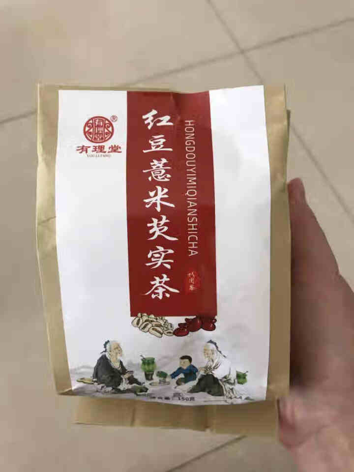 有理堂红豆薏米茶薏仁大麦栀子红枣蒲公英苦荞荷叶茶山楂枸杞子养生组合花茶 红豆薏米茶怎么样，好用吗，口碑，心得，评价，试用报告,第2张