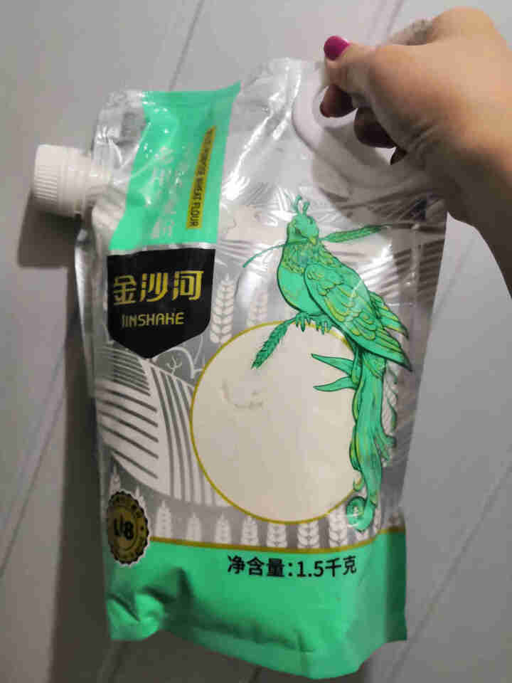 金沙河多用途麦芯粉 白面粉 馒头饺子包子月饼面粉1.5kg怎么样，好用吗，口碑，心得，评价，试用报告,第2张