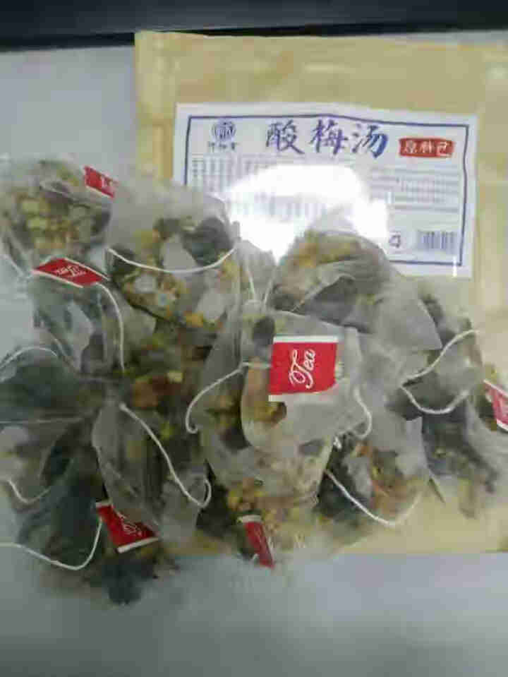 酸梅汤 老北京酸梅汤 三角包酸梅 乌梅汤袋泡茶 免煮原料包15包散装 15包*12g(一袋约180g)怎么样，好用吗，口碑，心得，评价，试用报告,第2张