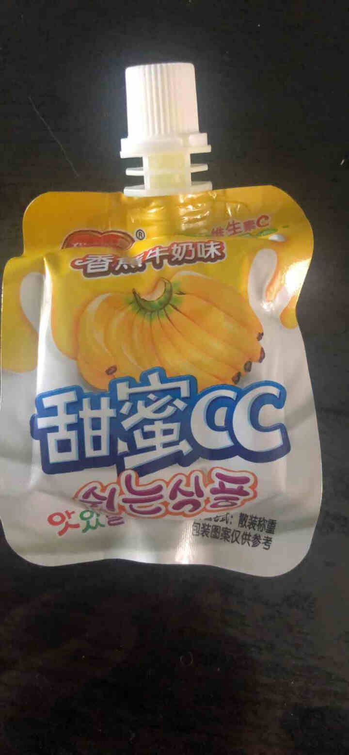 甜蜜1派  甜蜜果冻1000g果味果冻 可吸果冻儿童休闲零食嘴食综合口味草莓味苹果味香橙味 混合口味3个（品尝装)怎么样，好用吗，口碑，心得，评价，试用报告,第4张