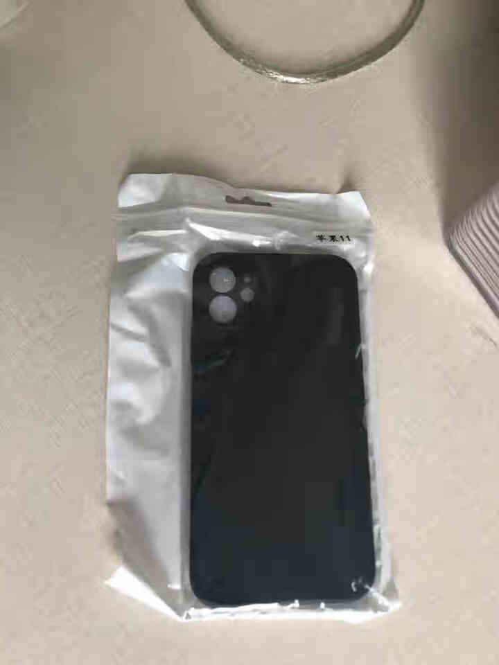 汉牌 苹果11/11Pro手机壳iPhone 11 pro保护套魔方液态硅胶新升级全包防摔直边软壳 经典黑,第4张