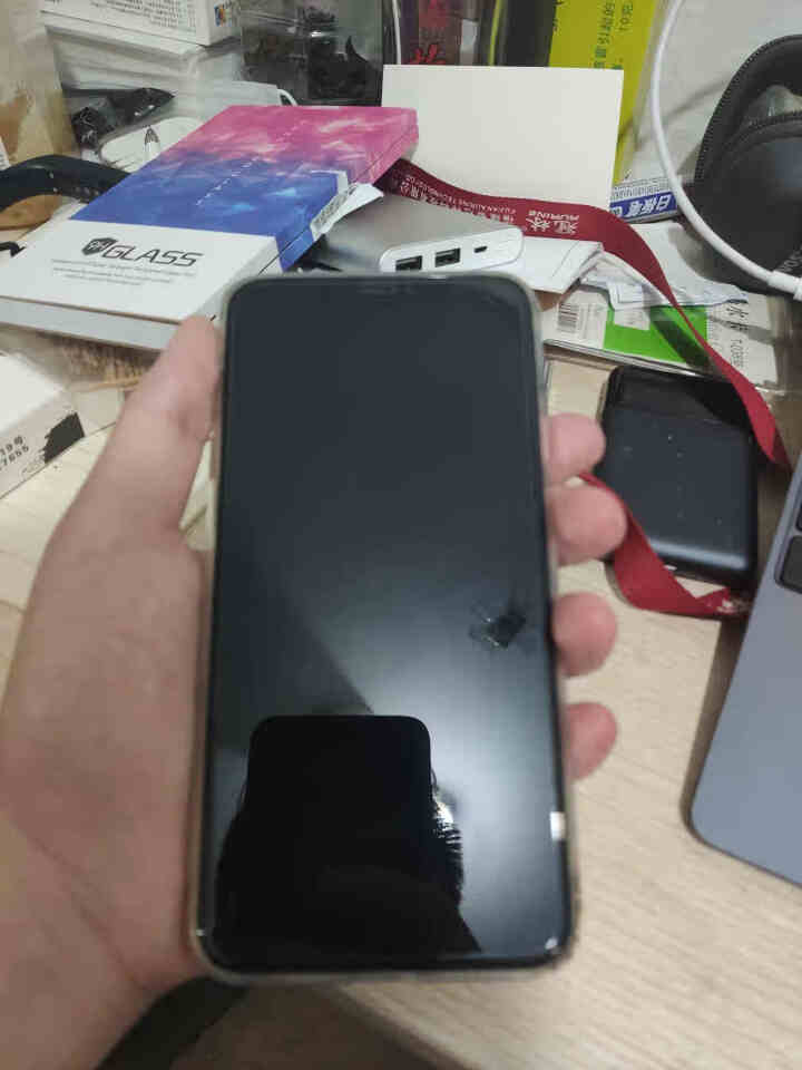 膜思维 苹果X/XS/XR钢化膜 iPhone 11 pro MAX全屏玻璃覆盖高清防爆手机贴膜 苹果XSMAX/11ProMax【全屏】黑色1片装怎么样，好用,第4张