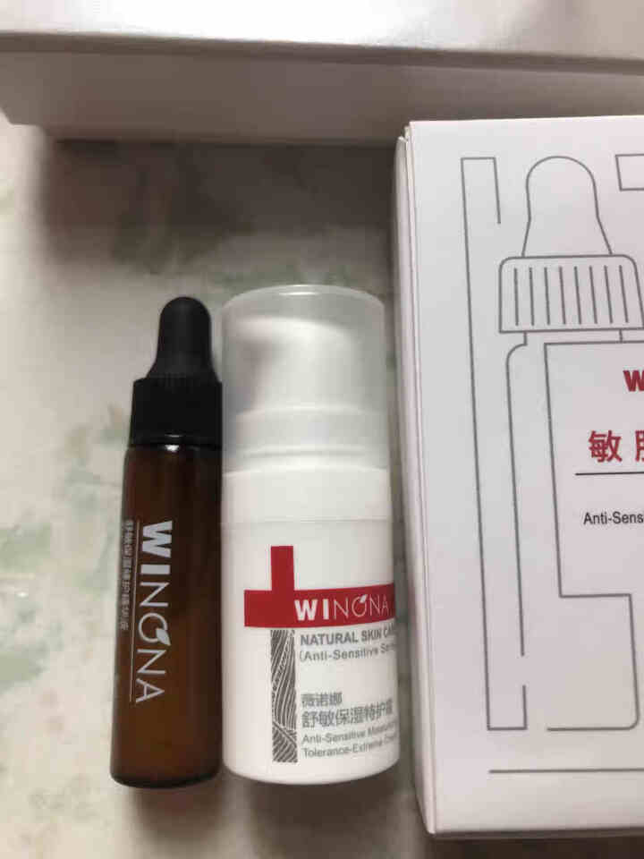 薇诺娜（WINONA）敏肌修护小魔盒【特护霜5g+舒敏精华5ml】怎么样，好用吗，口碑，心得，评价，试用报告,第3张