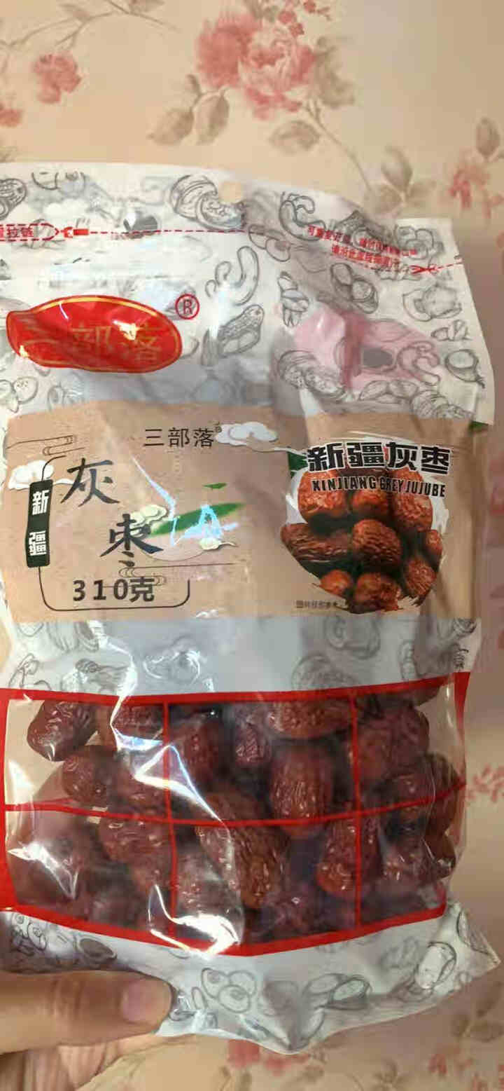 三部落 新疆灰枣特级吊干若羌红枣干大片无核泡茶水小圈 310g灰枣怎么样，好用吗，口碑，心得，评价，试用报告,第2张