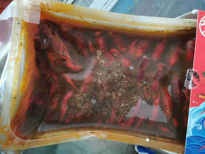 小龙虾 900g/盒 开袋即食中虾现炒现发麻辣/十三香/蒜蓉小龙虾熟食中虾4,第4张