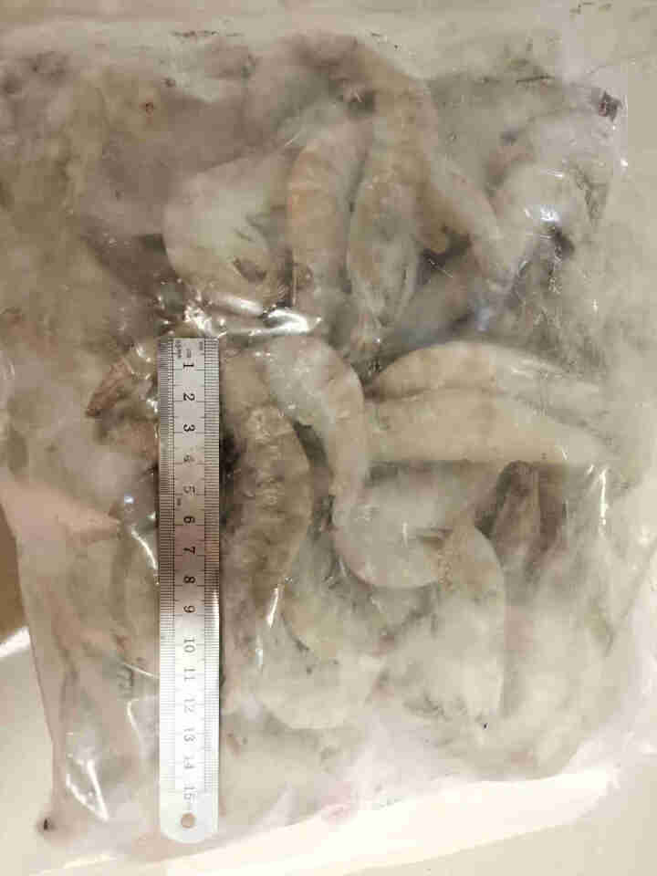 大洋世家 萧山 活冻白虾 1kg 40,第4张