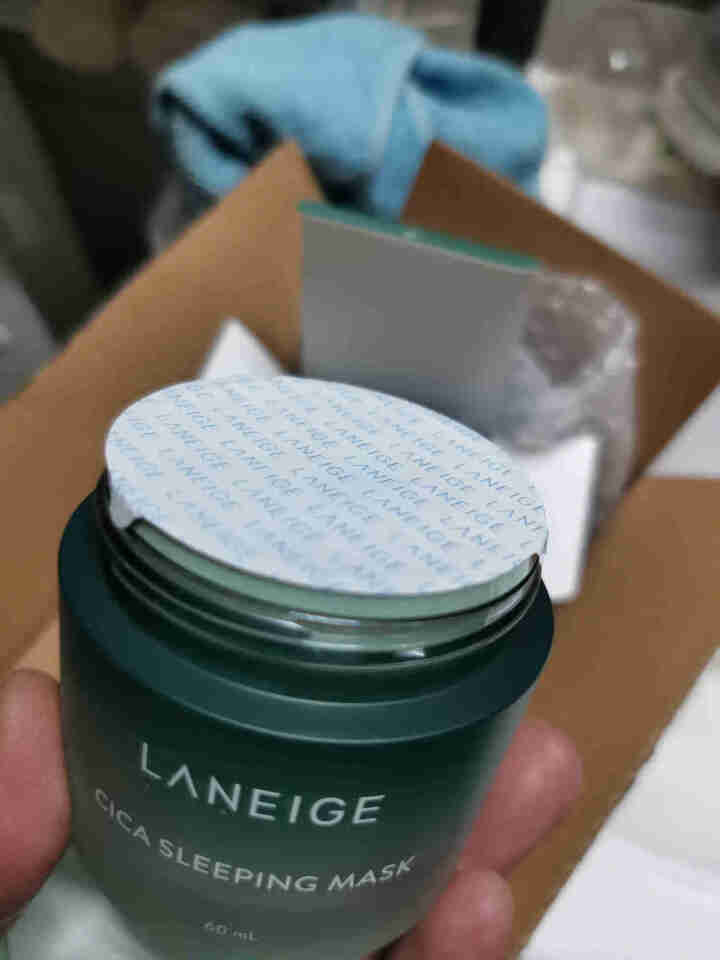 兰芝(LANEIGE)面膜 夜间修护睡眠面膜免洗 锁水保湿洁净修护水润柔软肌肤 护肤品 兰芝夜间舒缓修护睡眠面膜60ml怎么样，好用吗，口碑，心得，评价，试用报,第3张