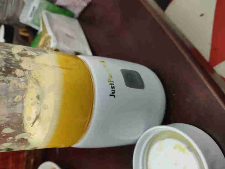 今品榨汁机便携式家用炸果汁机杯小型迷你摇摇杯料理机奶昔打汁鲜榨搅拌橙汁机网红充电动随行杯碎冰辅食 双杯款白色【食品级Tritan杯+玻璃杯（带盖子】怎么样，好用,第5张