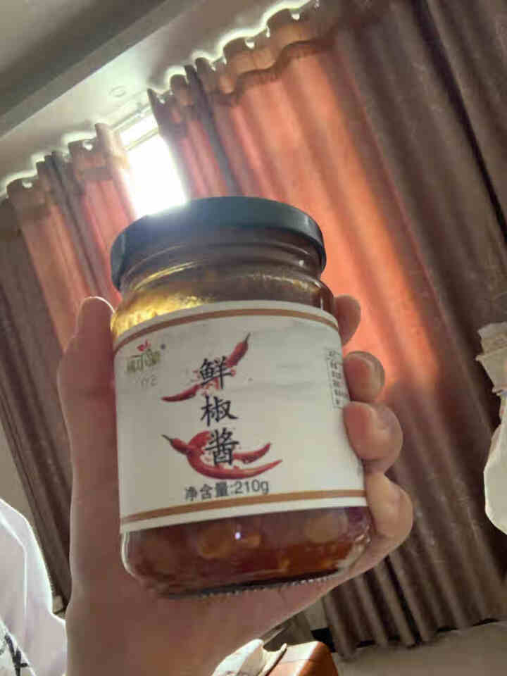 桃小蒙鲜椒酱 拌饭拌面辣椒酱 蒜蓉剁椒酱调味料 210*1瓶怎么样，好用吗，口碑，心得，评价，试用报告,第3张