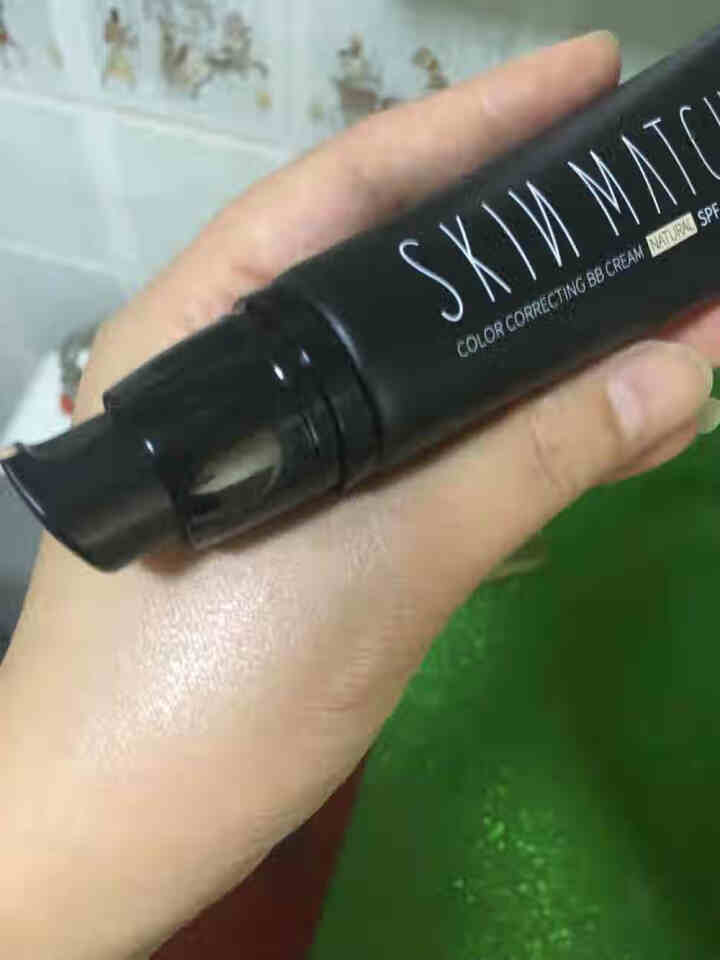 极密(SKINMATCH)BB霜 粉底液 粉底 高光修容 轻薄遮瑕 底妆 隔离防晒 控油保湿 45g（自然色）怎么样，好用吗，口碑，心得，评价，试用报告,第4张