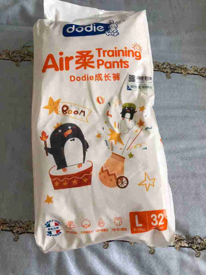 Dodie（杜迪） Air柔 成长裤 L 32片怎么样，好用吗，口碑，心得，评价，试用报告,第2张