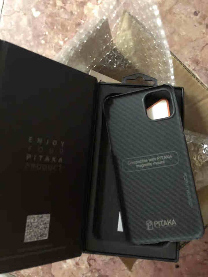 PITAKA 苹果iPhone 11 Pro Max原创磁吸芳纶纤维保护壳轻薄碳纤维手机壳 11 Pro Max黑灰斜纹怎么样，好用吗，口碑，心得，评价，试用报,第5张