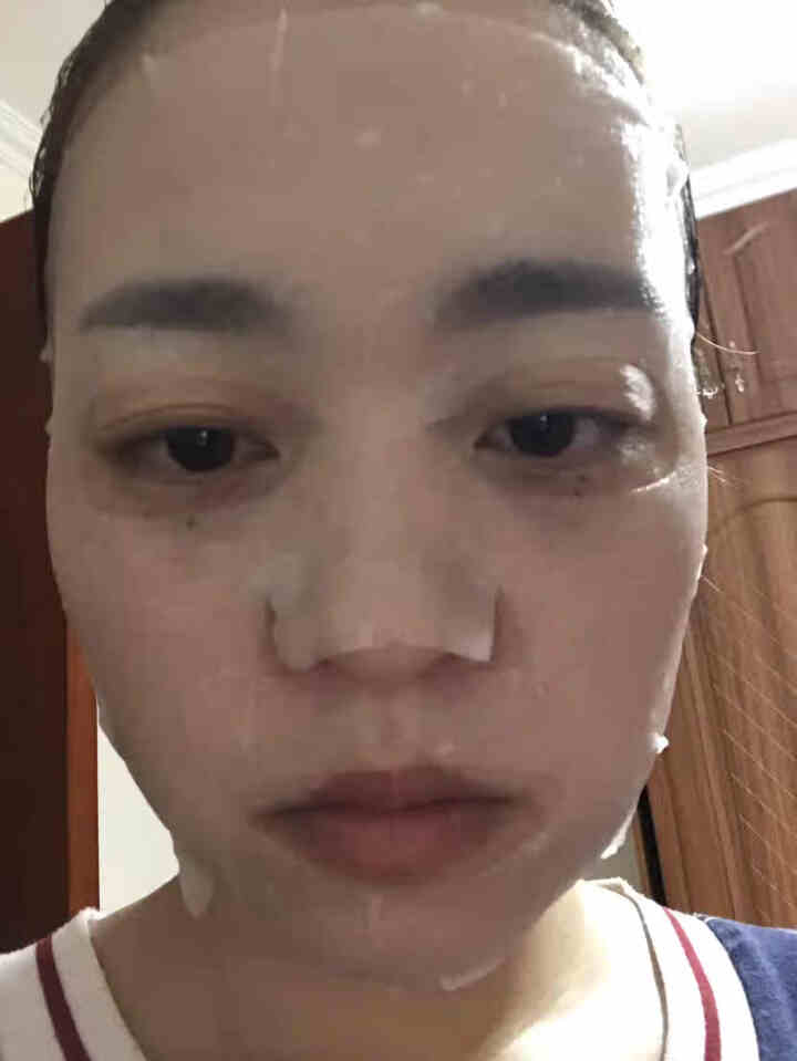 佰草集新七白美白嫩肤面膜女大白泥祛斑清洁补水保湿提亮肤色爽肤水平衡控油精华水 冻干精华面膜1片装怎么样，好用吗，口碑，心得，评价，试用报告,第4张