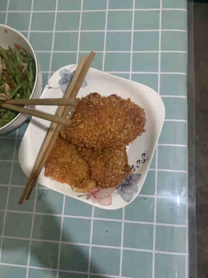 大成姐妹厨房 炸鸡排鸡排肉鸡肉饼鸡排半成品冷冻炸鸡汉堡饼早餐饼休闲小吃香雪鸡排鸡胸肉美食咔滋脆鸡排 咔滋脆鸡排500g怎么样，好用吗，口碑，心得，评价，试用报告,第4张