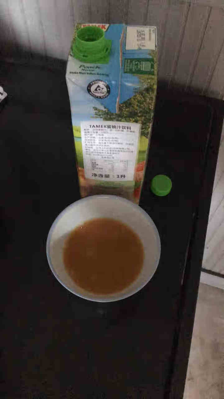 土耳其原装进口TAMEK荅梅肯水蜜桃果汁1000ml 水蜜桃汁怎么样，好用吗，口碑，心得，评价，试用报告,第5张