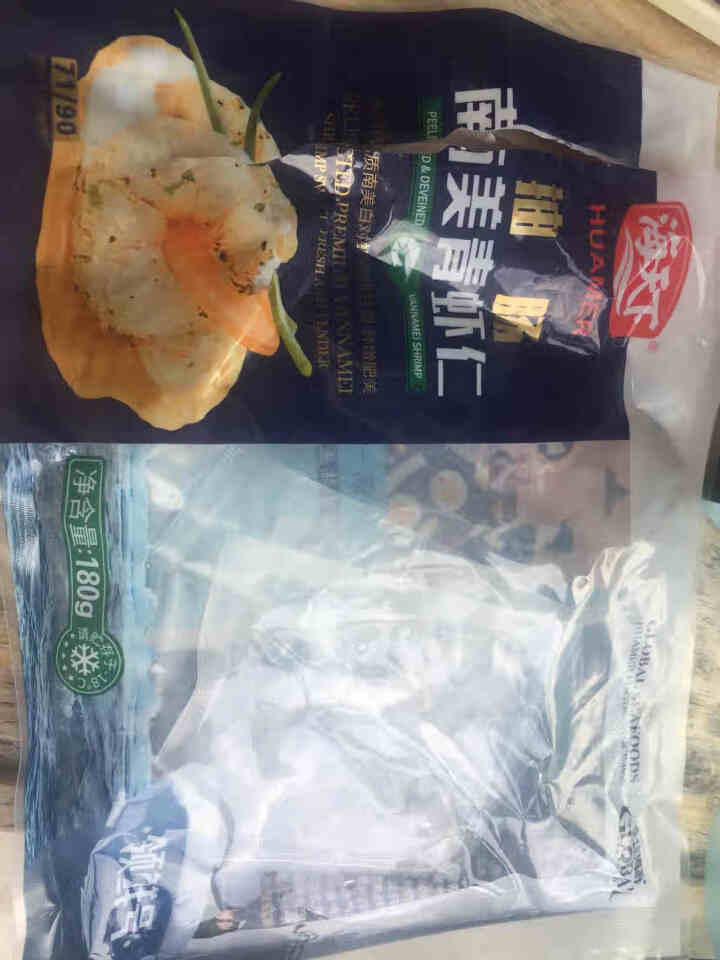 海天下 冷冻南美青虾仁180g 开背大虾仁活剥 去虾线  袋装  火锅食材 海鲜水产怎么样，好用吗，口碑，心得，评价，试用报告,第2张