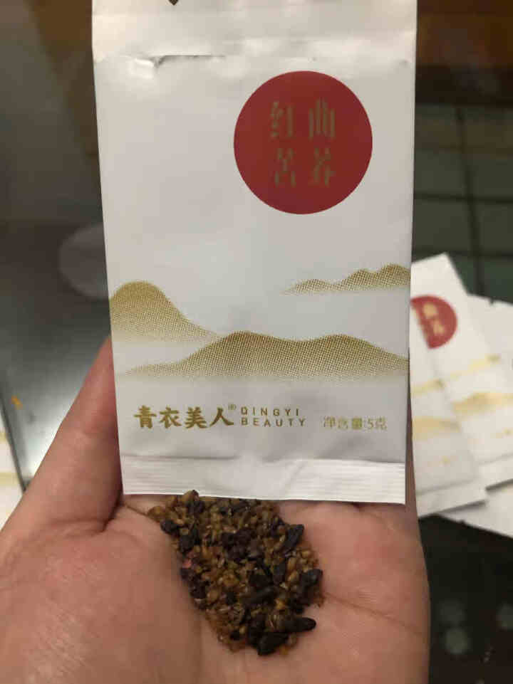 青衣美人红曲苦荞茶 5g*10袋 （赠品试用品）怎么样，好用吗，口碑，心得，评价，试用报告,第3张