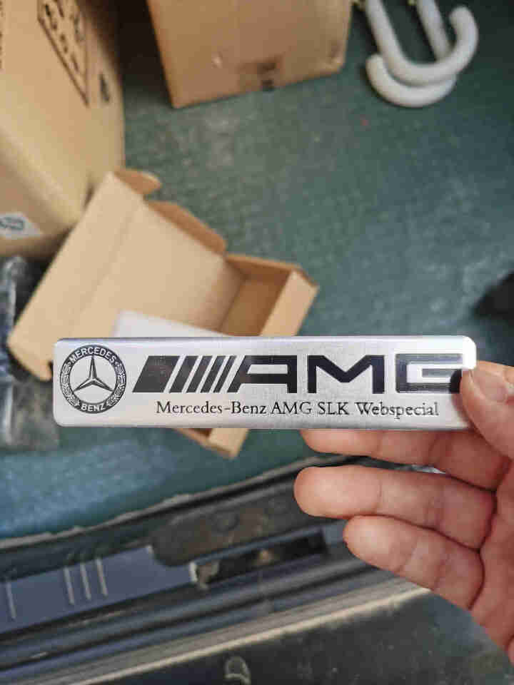 倍因斯 奔驰尾标贴 改装迈巴赫标 AMG 4MATIC E300LC260L加长侧标 侧窗字母数字贴 AMG铝片车贴怎么样，好用吗，口碑，心得，评价，试用报告,第3张