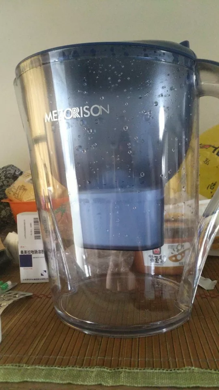 美莊臣（MEZORRISON） 净水壶家用净水器滤水壶便携净水杯软化水质 蓝色3.5L（1壶1芯）怎么样，好用吗，口碑，心得，评价，试用报告,第3张