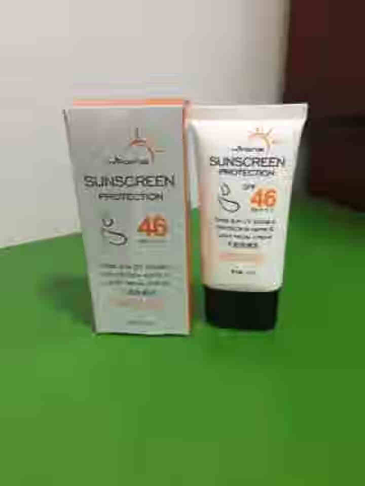 防晒霜 花月情千姿防晒乳SPF46+++ 水润倍护防水面部隔离高倍防晒户外 1支装怎么样，好用吗，口碑，心得，评价，试用报告,第2张