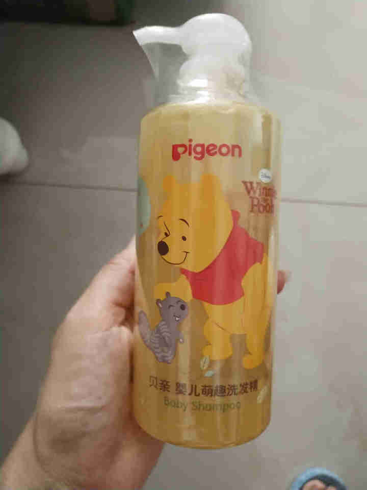 贝亲（Pigeon）Disney婴儿萌趣洗发精300ML 小熊维尼 300ml IA174怎么样，好用吗，口碑，心得，评价，试用报告,第2张