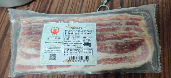 健士牌培根肉片烧烤食材400g 全程冷链 经典烤肉早餐食材 烧烤手抓饼食材怎么样，好用吗，口碑，心得，评价，试用报告,第2张